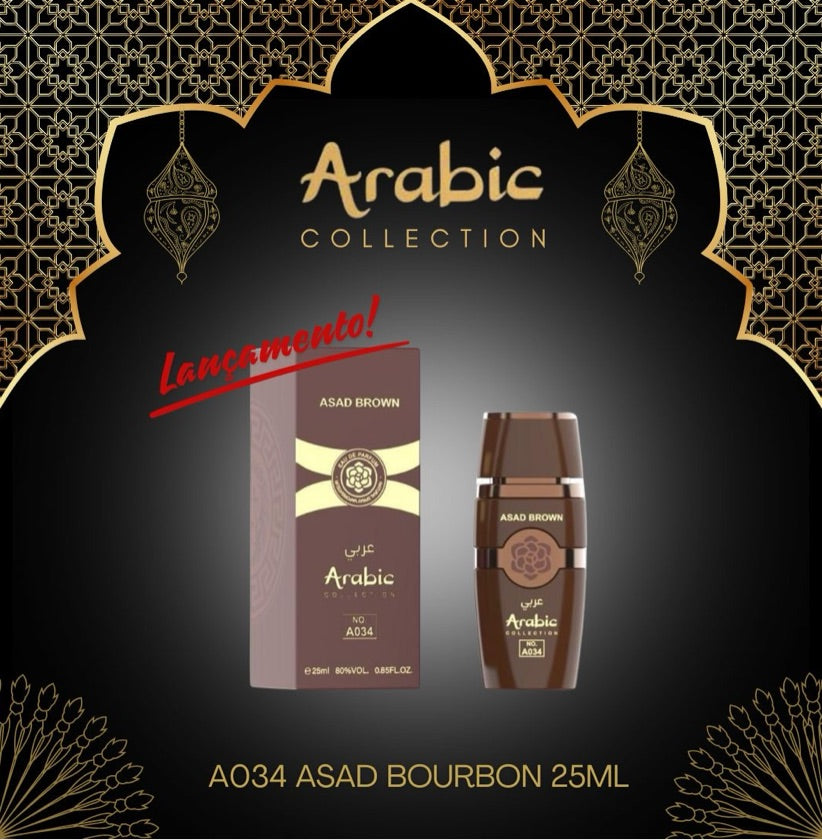 Perfume Árabe Asad Bourbon Mini 25ml