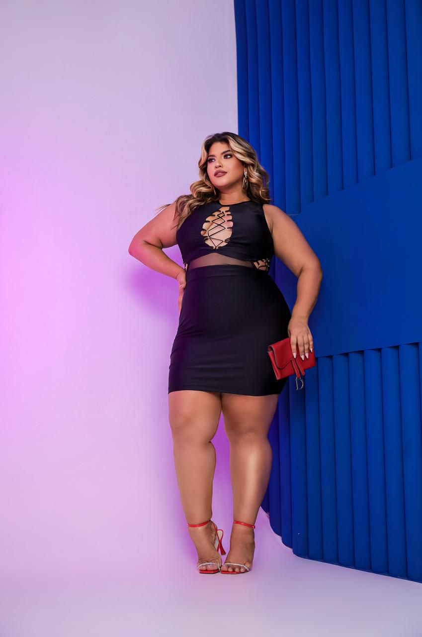 Vestido Plus Size Heloiza