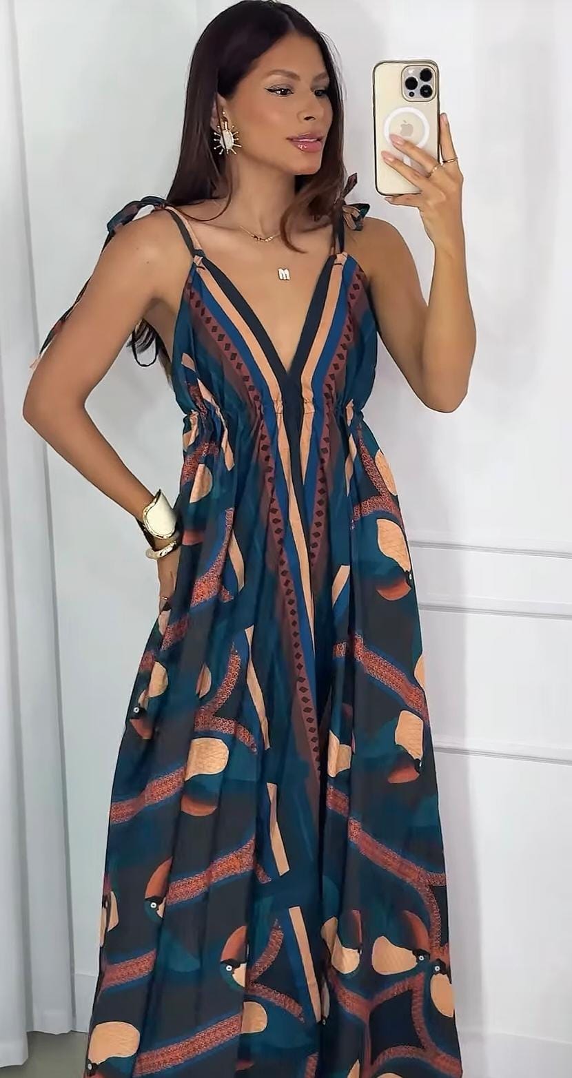 Vestido longo Sheila