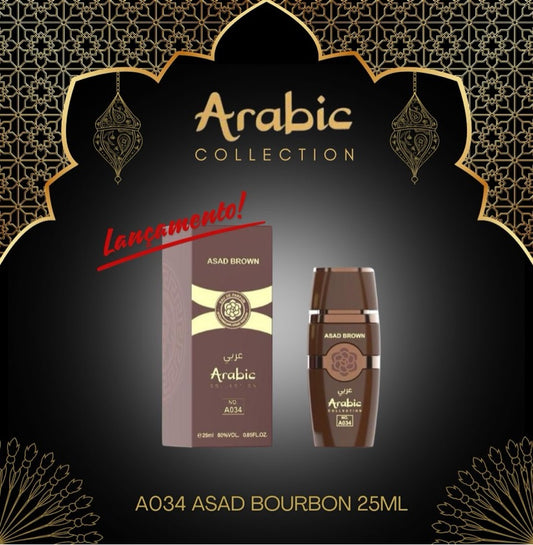 Perfume Árabe Asad Bourbon Mini 25ml