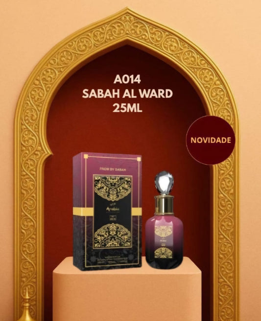 Perfume Árabe Sabah al Ward Mini 25ml