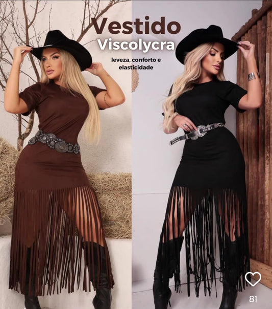Vestido Franja Denise