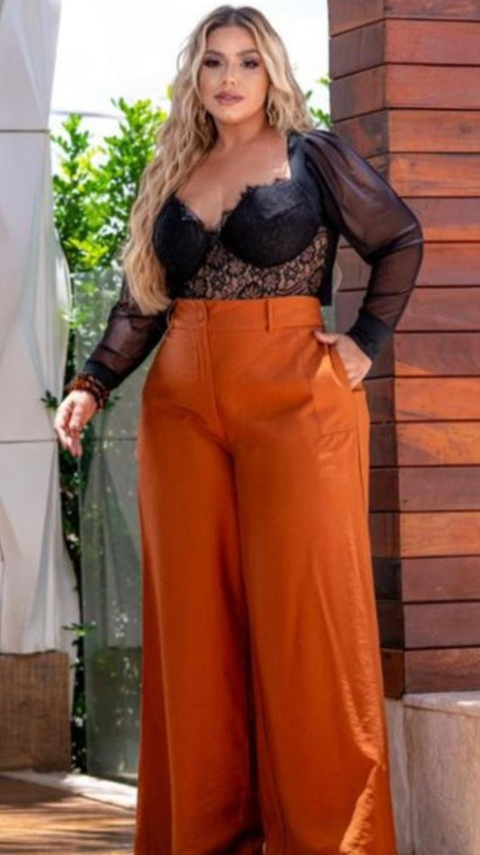 Calça pantalona Daniele